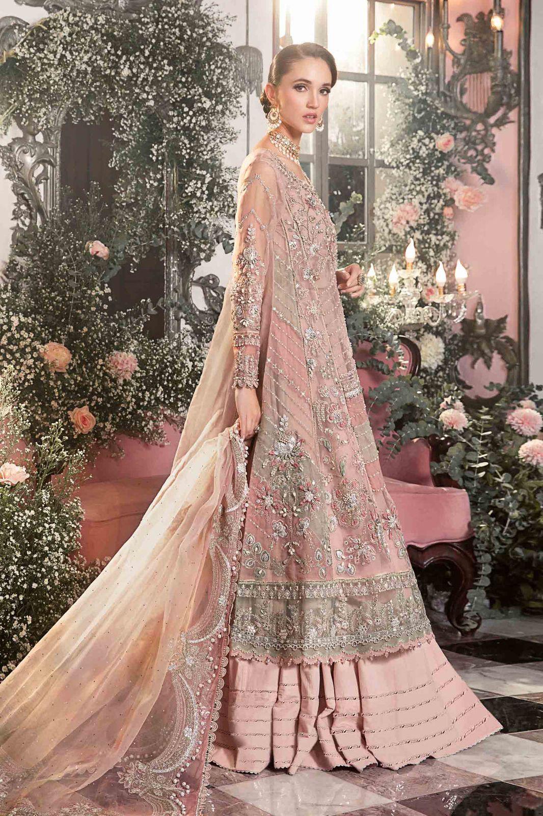 Maria B - Pastel Pink BD-2706 - House Of Hania