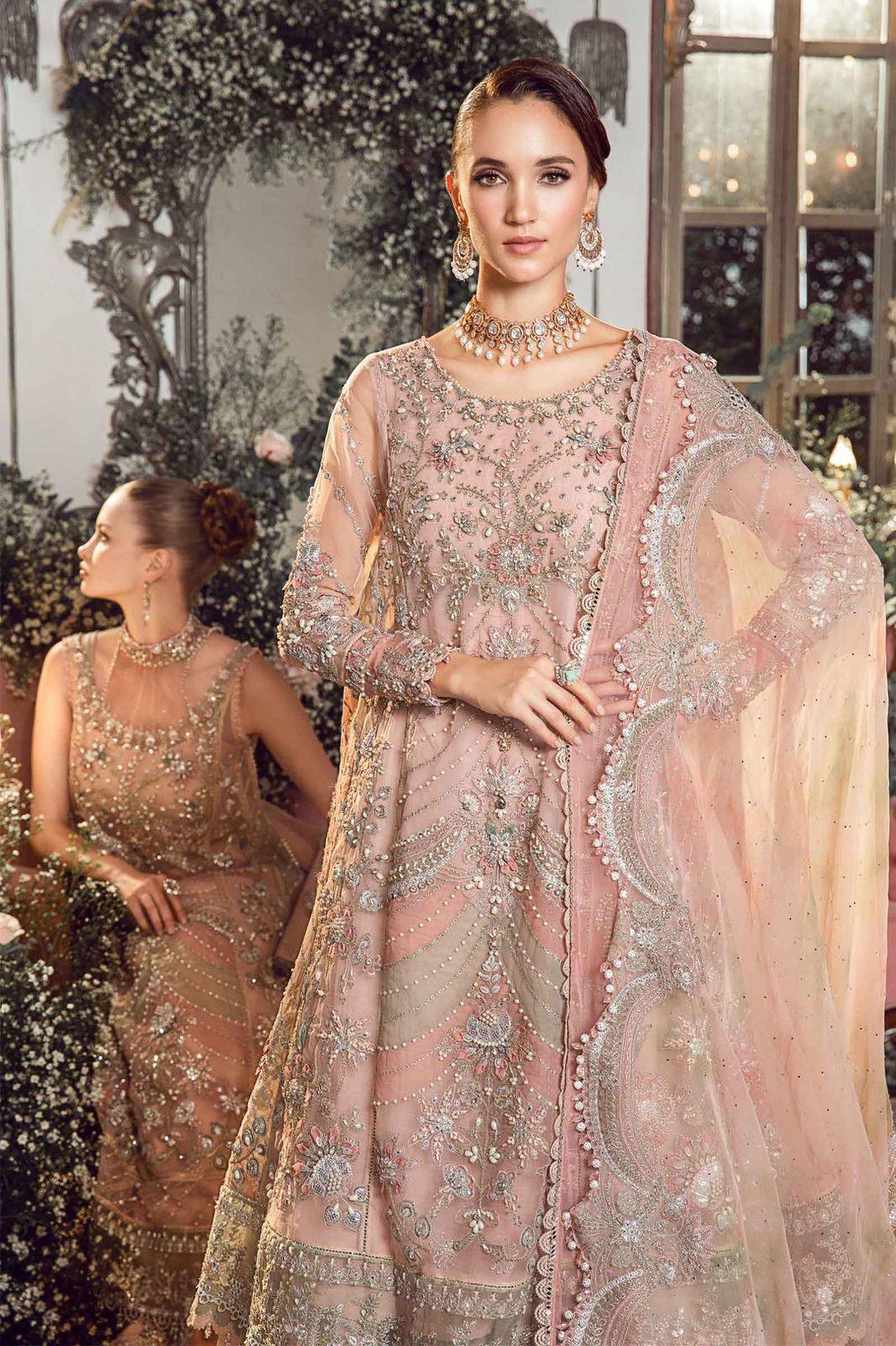 Maria B - Pastel Pink BD-2706 - House Of Hania