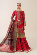 Maria B | Pre Fall 25 | Bamber Raw Silk Suit 14 - House Of Hania
