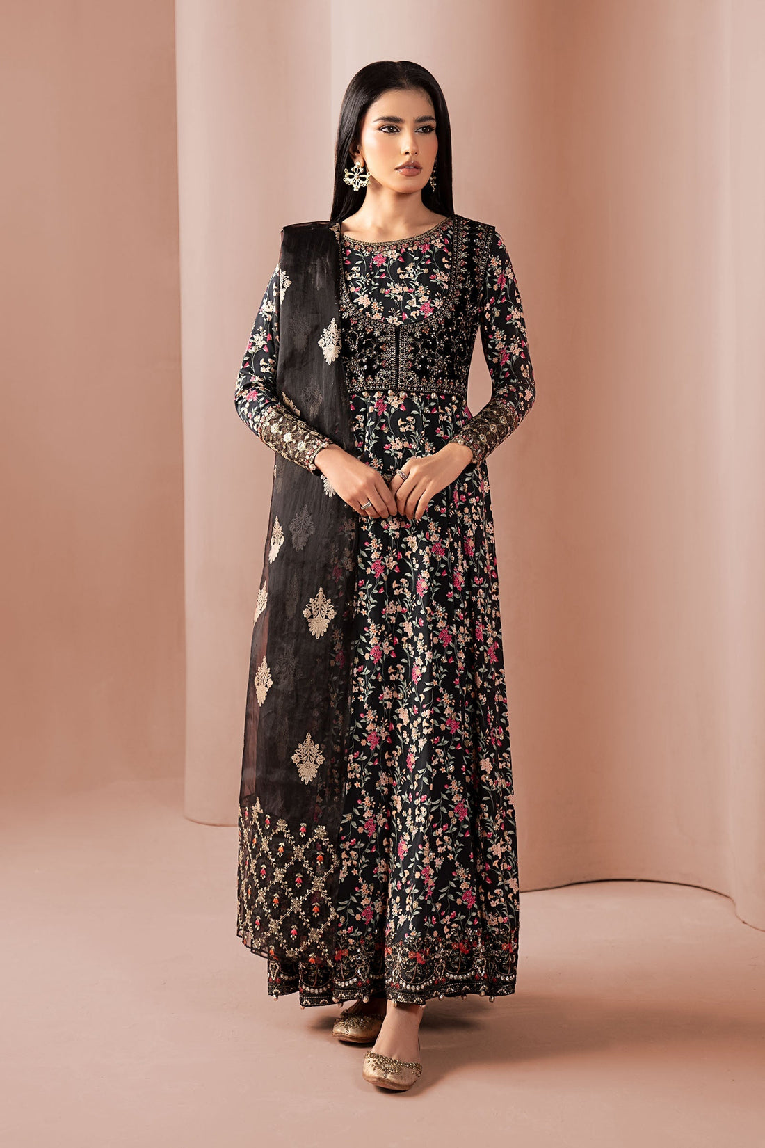 Maria B | Pre Fall 25 | DW-W24-152R1-Black - House Of Hania