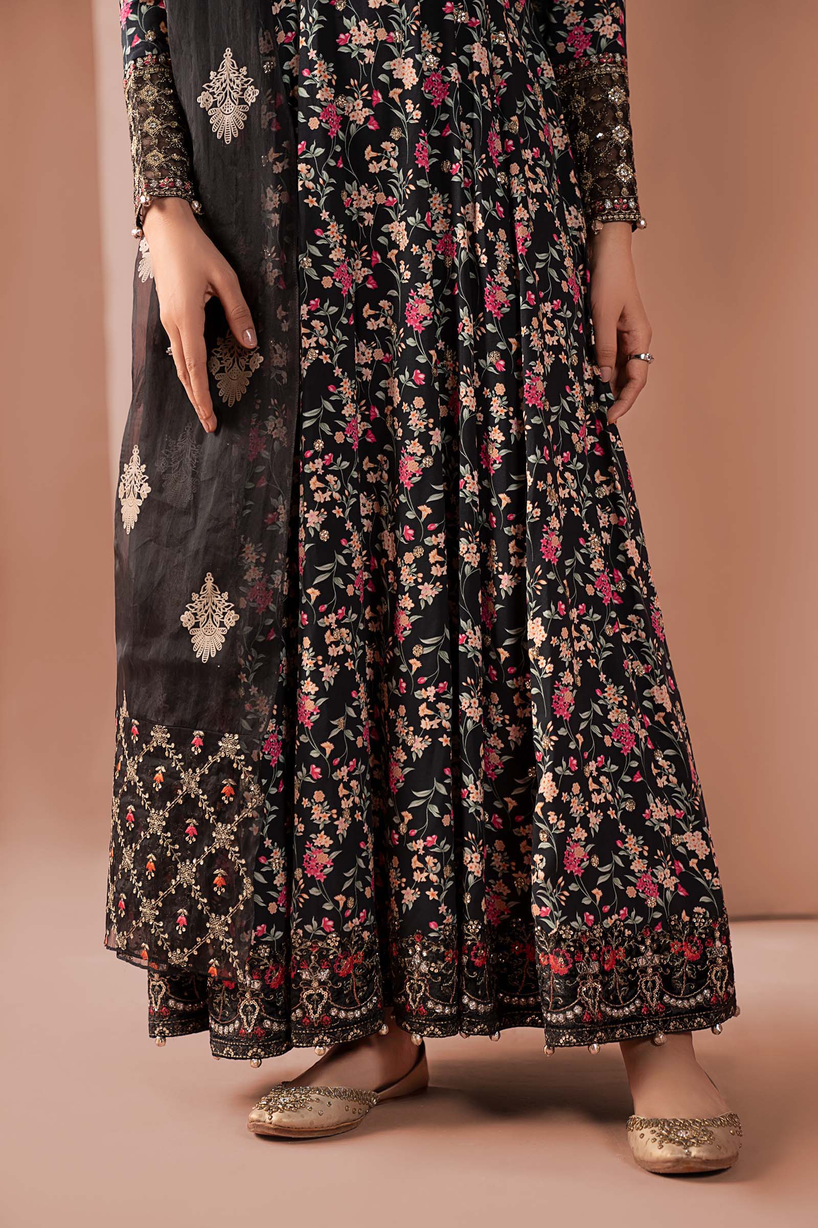 Maria B | Pre Fall 25 | DW-W24-152R1-Black - House Of Hania