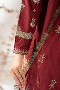 Maria B | Pre Fall 25 | DW-W24-25R1-Maroon - House Of Hania