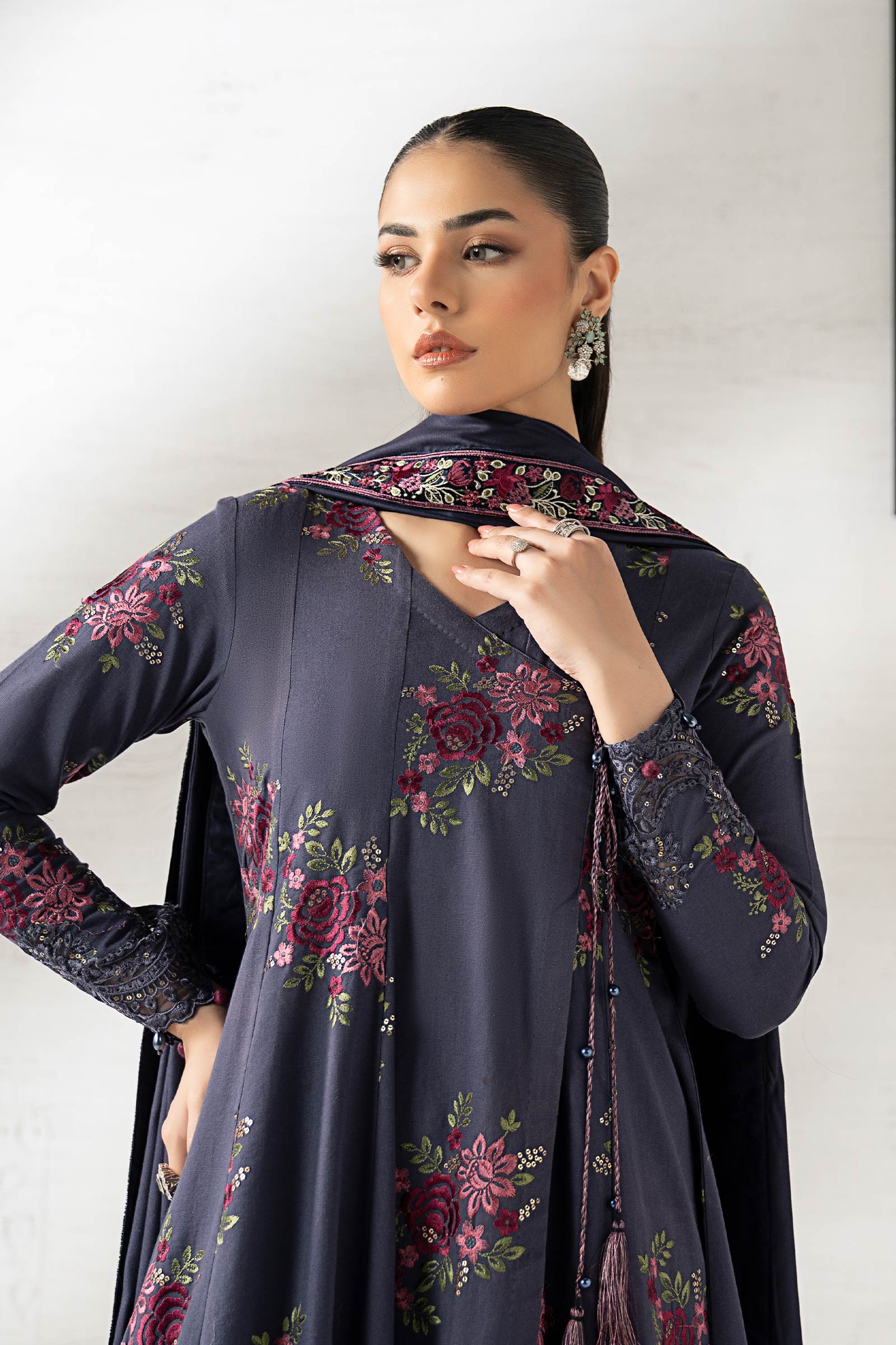 Maria B | Pre Fall 25 | DW-W24-33R1-Blue - House Of Hania