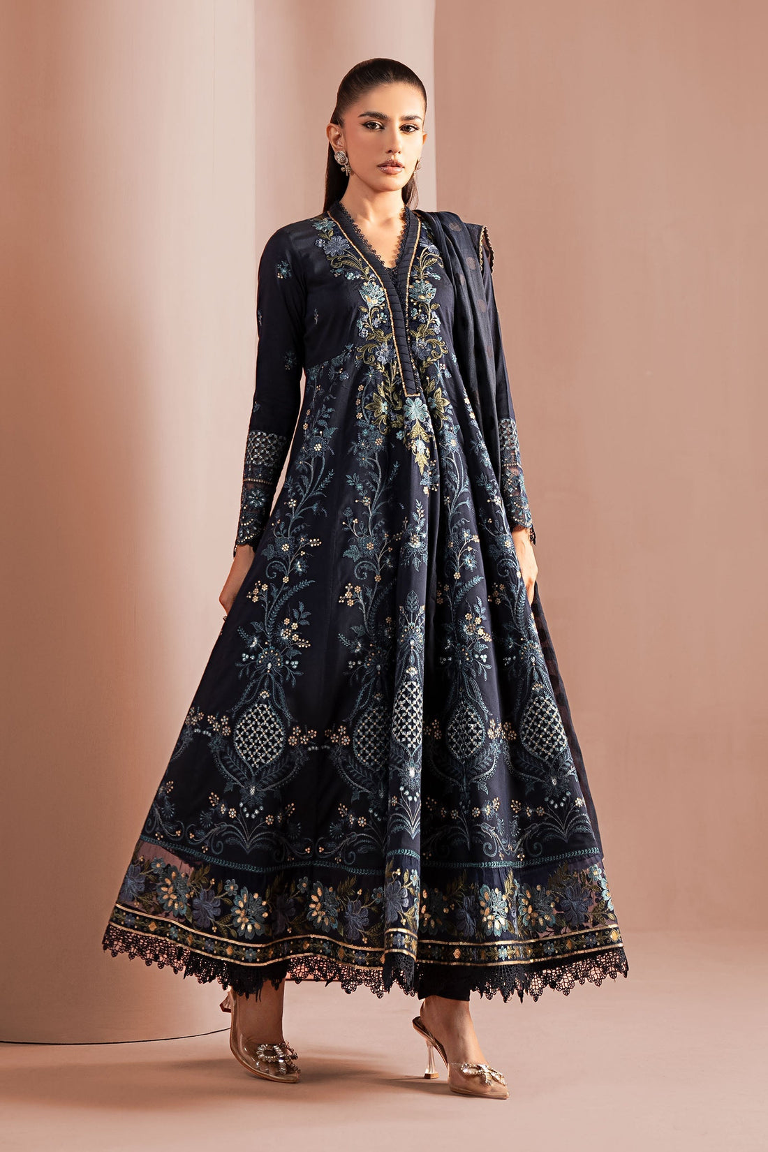Maria B | Pre Fall 25 | DW-W25-04-Blue - House Of Hania