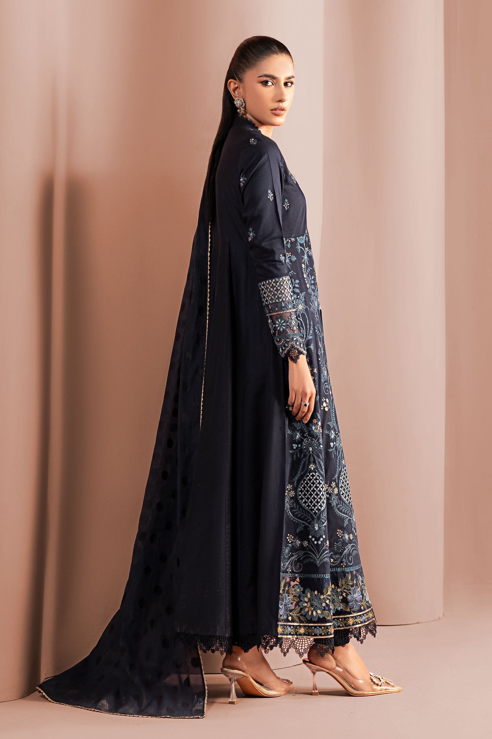 Maria B | Pre Fall 25 | DW-W25-04-Blue - House Of Hania