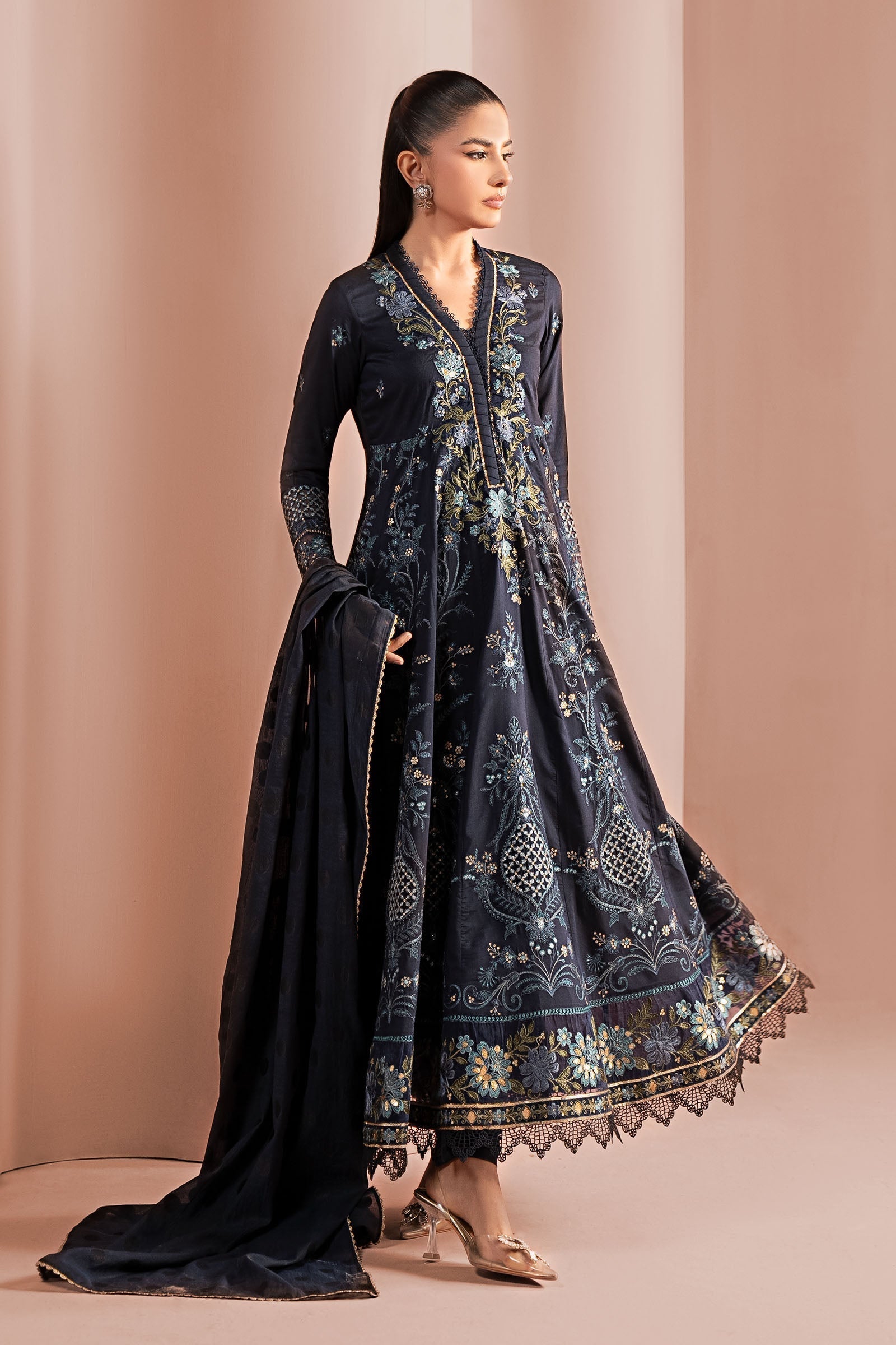 Maria B | Pre Fall 25 | DW-W25-04-Blue - House Of Hania