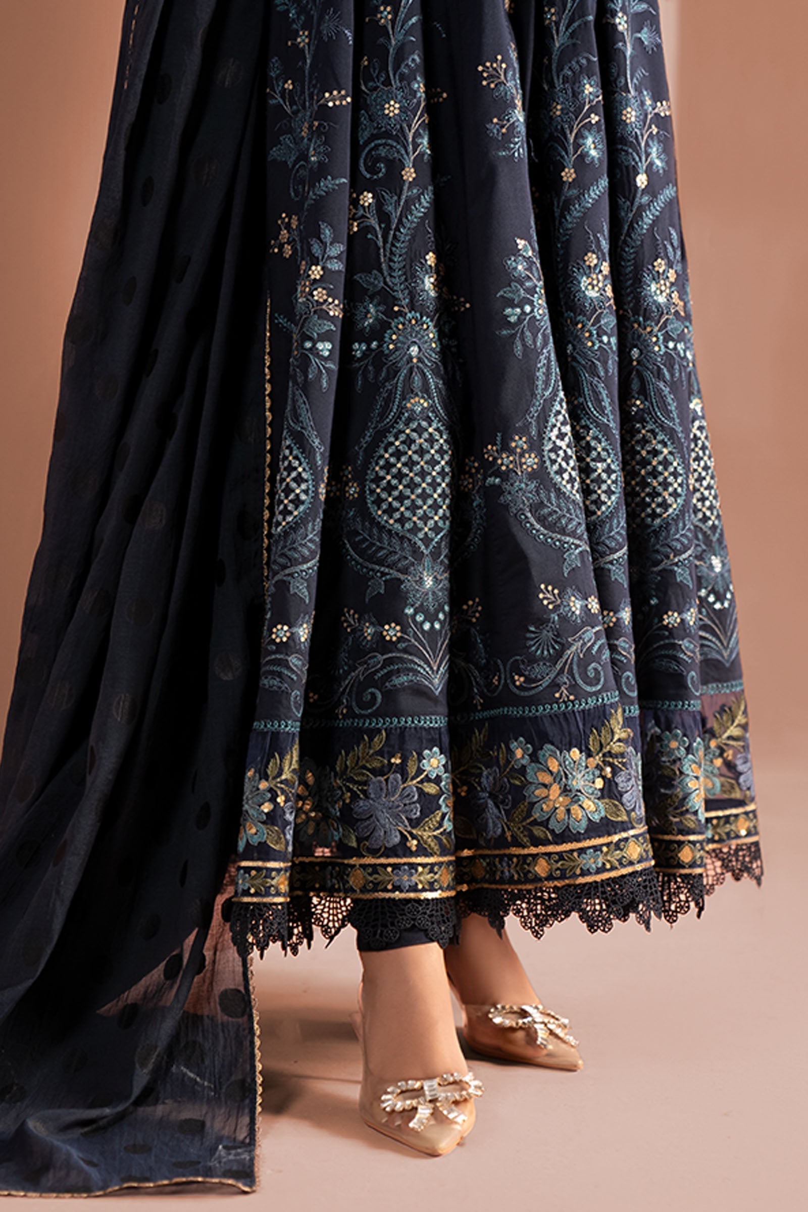 Maria B | Pre Fall 25 | DW-W25-04-Blue - House Of Hania