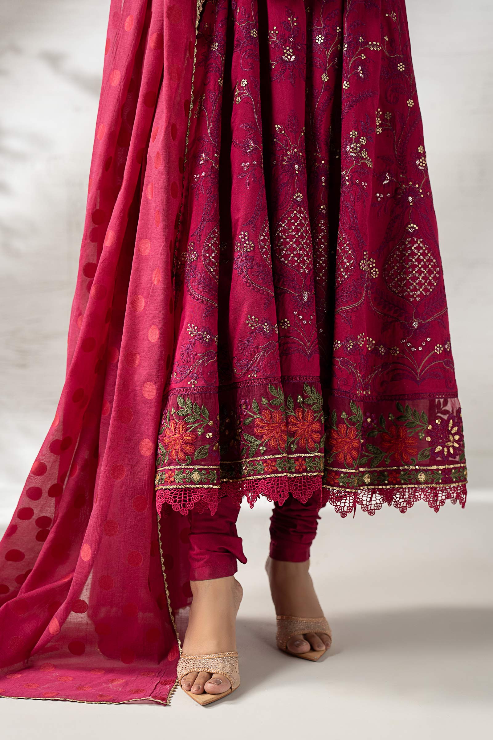 Maria B | Pre Fall 25 | DW-W25-04-Pink - House Of Hania