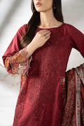 Maria B | Pre Fall 25 | DW-W25-06-Maroon - House Of Hania