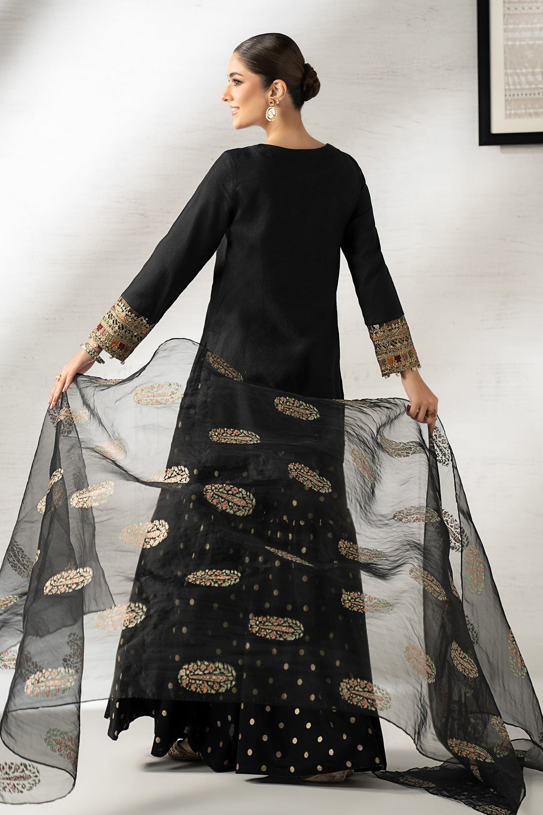 Maria B | Pre Fall 25 | DW-W25-07-Black - House Of Hania