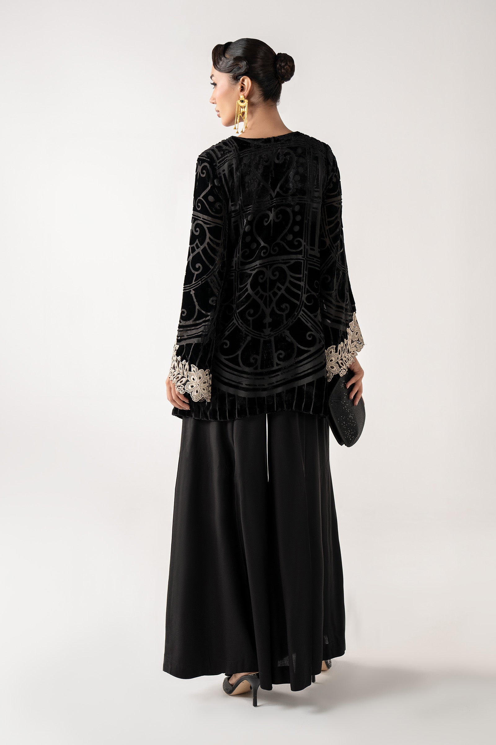 Maria B | Pre Fall 25 | DW-W25-12-Black - House Of Hania