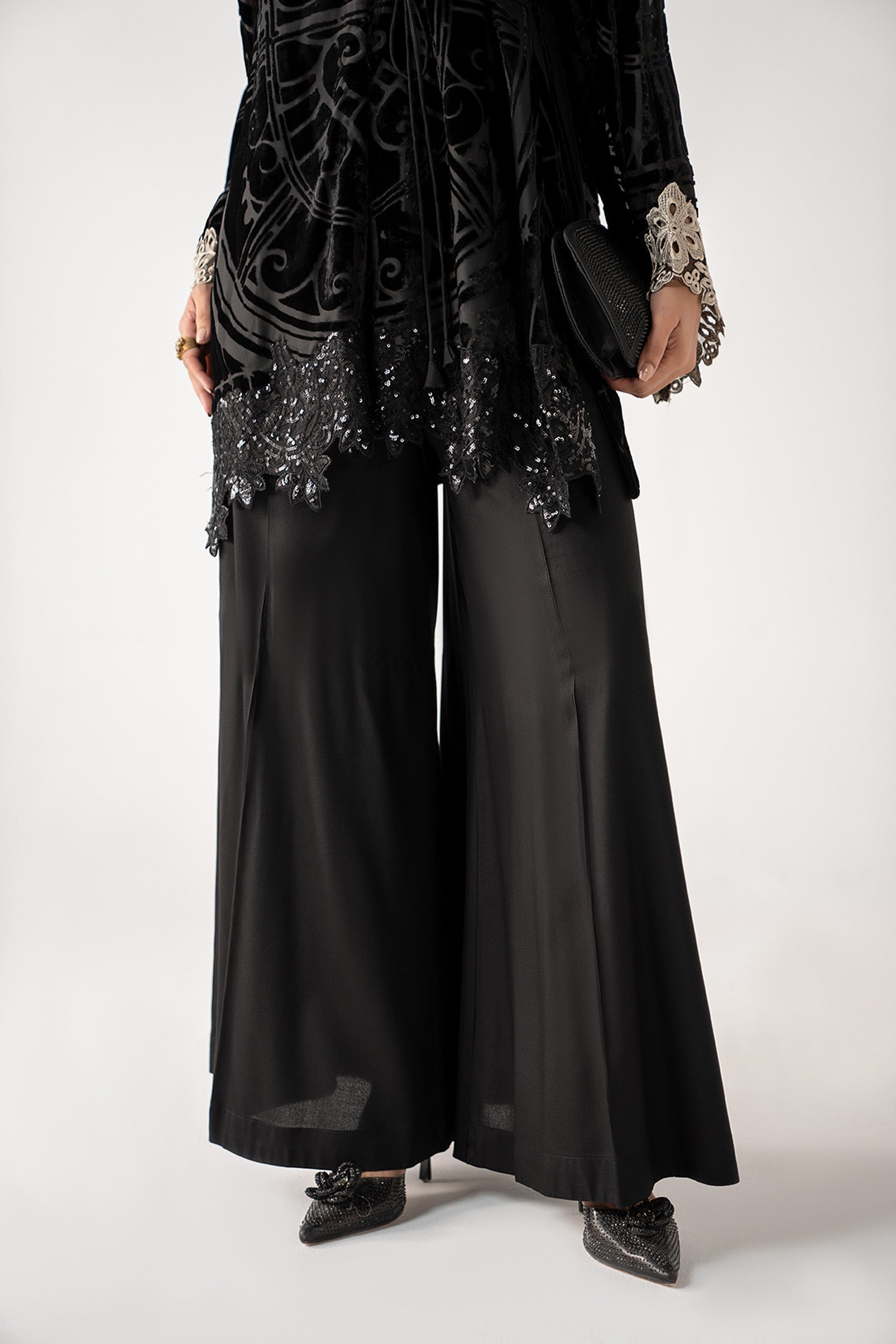 Maria B | Pre Fall 25 | DW-W25-12-Black - House Of Hania