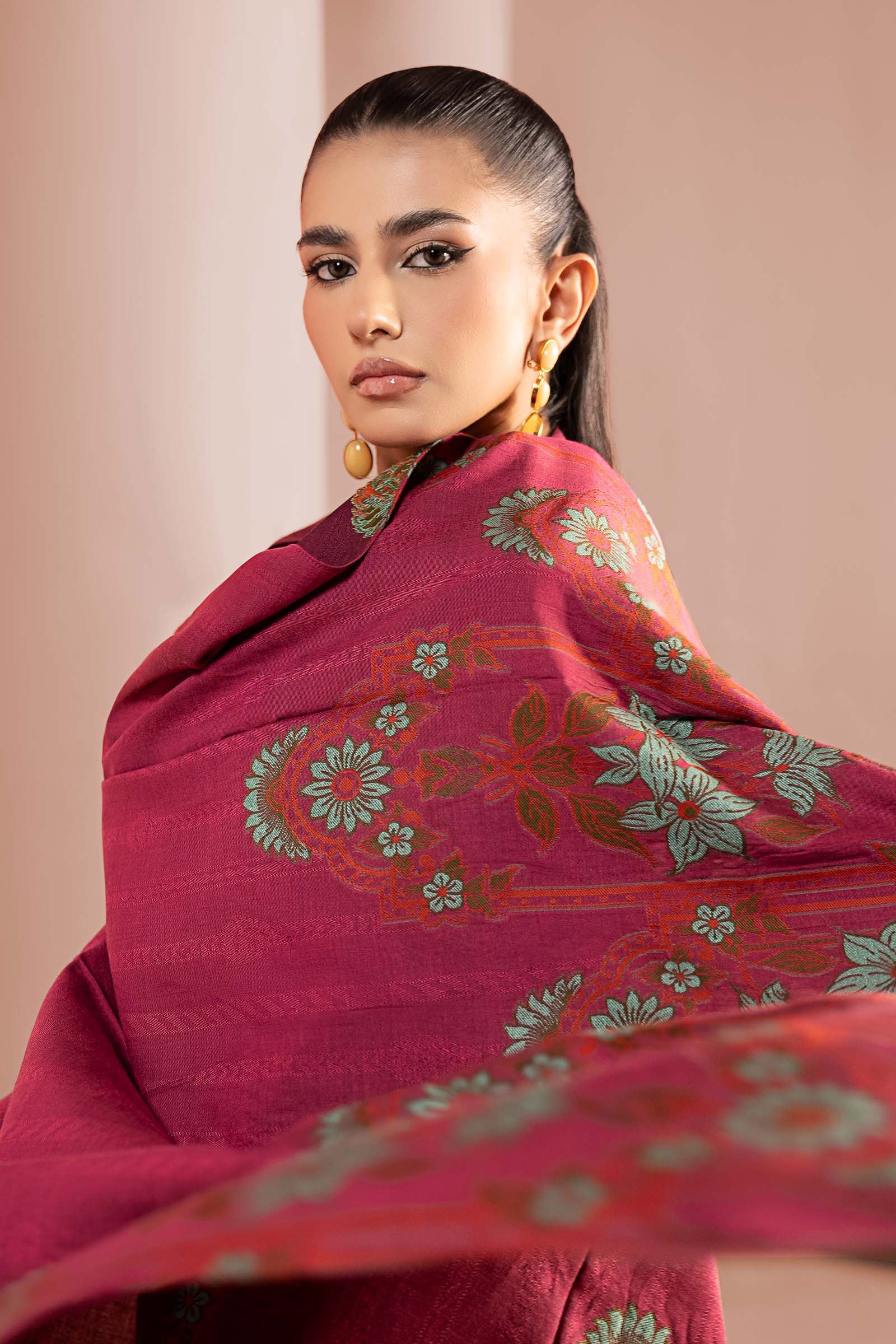 Maria B | Pre Fall 25 | DW-W25-15-Pink - House Of Hania