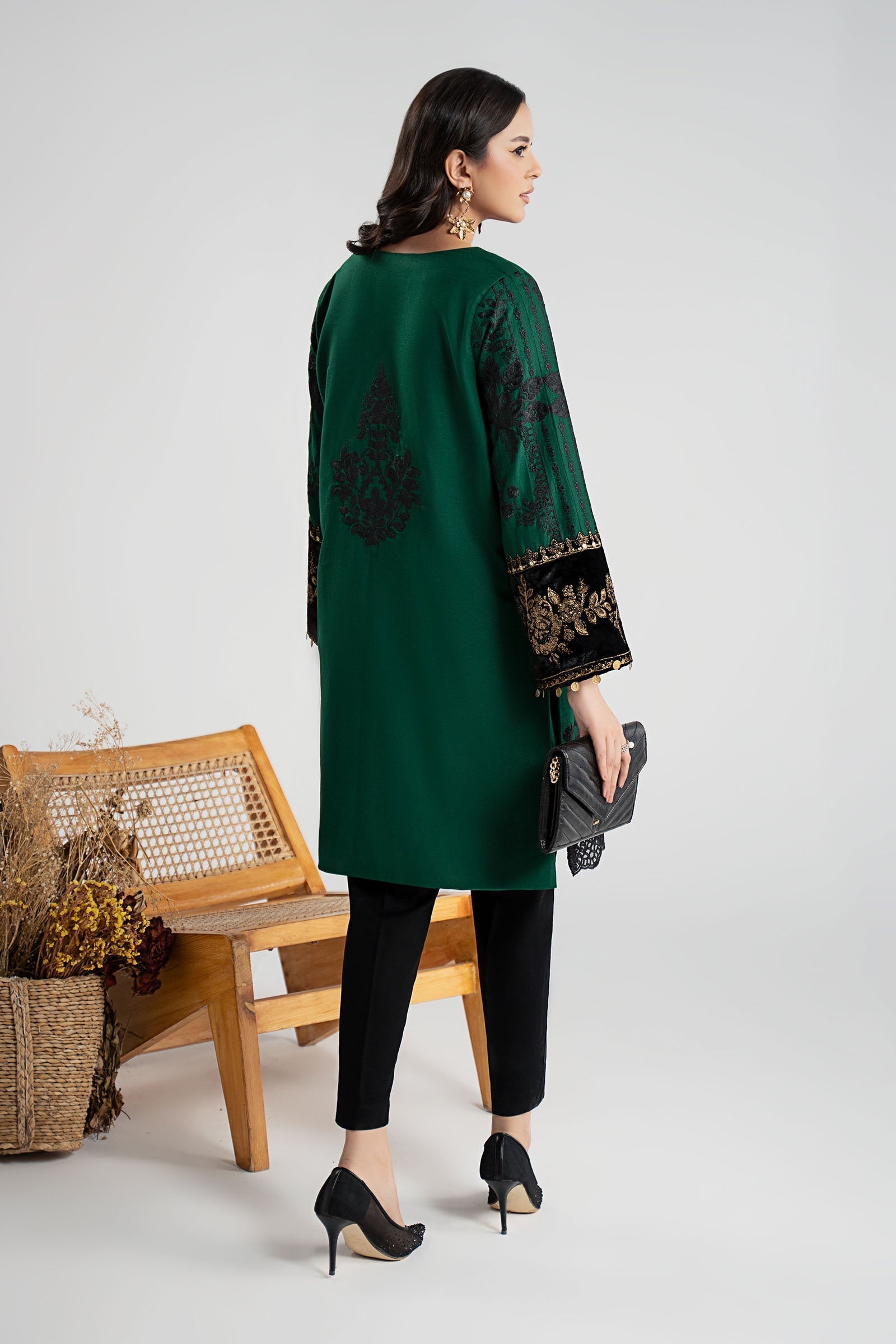 Maria B | Pre Fall 25 | DW-W25-18-Green - House Of Hania