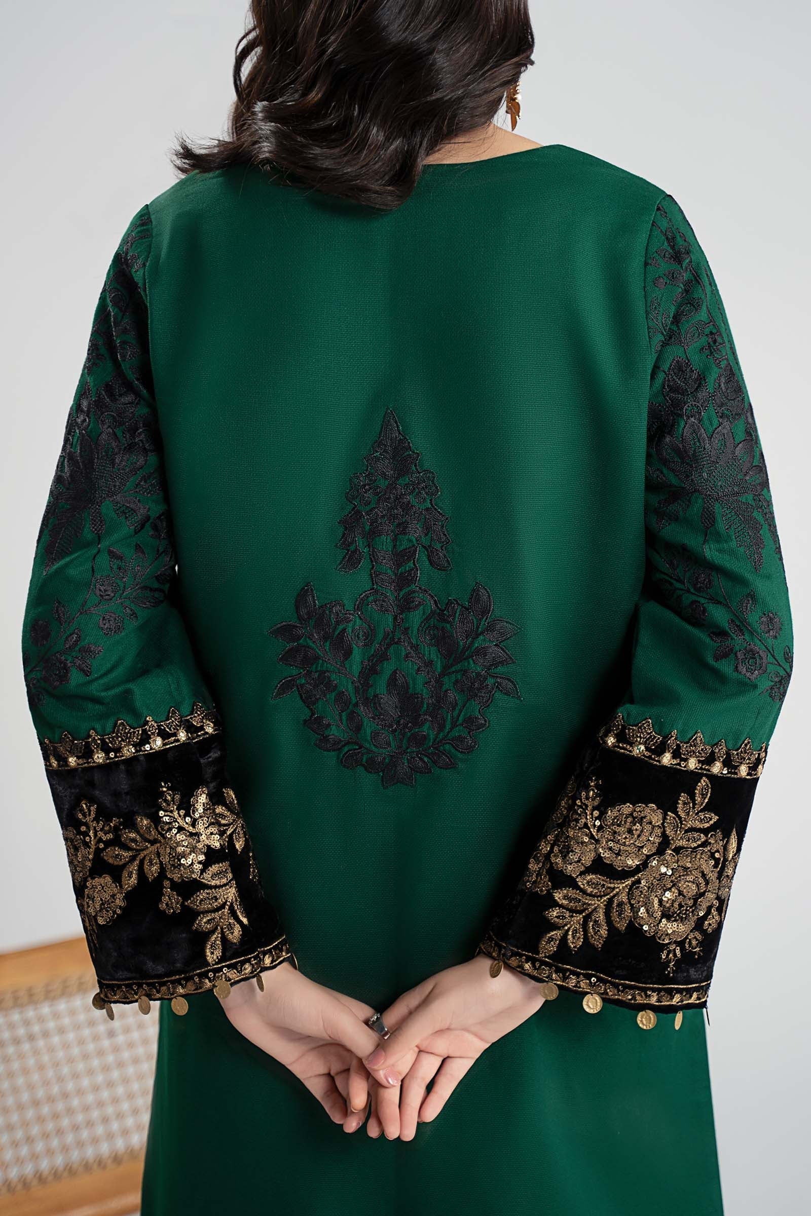 Maria B | Pre Fall 25 | DW-W25-18-Green - House Of Hania