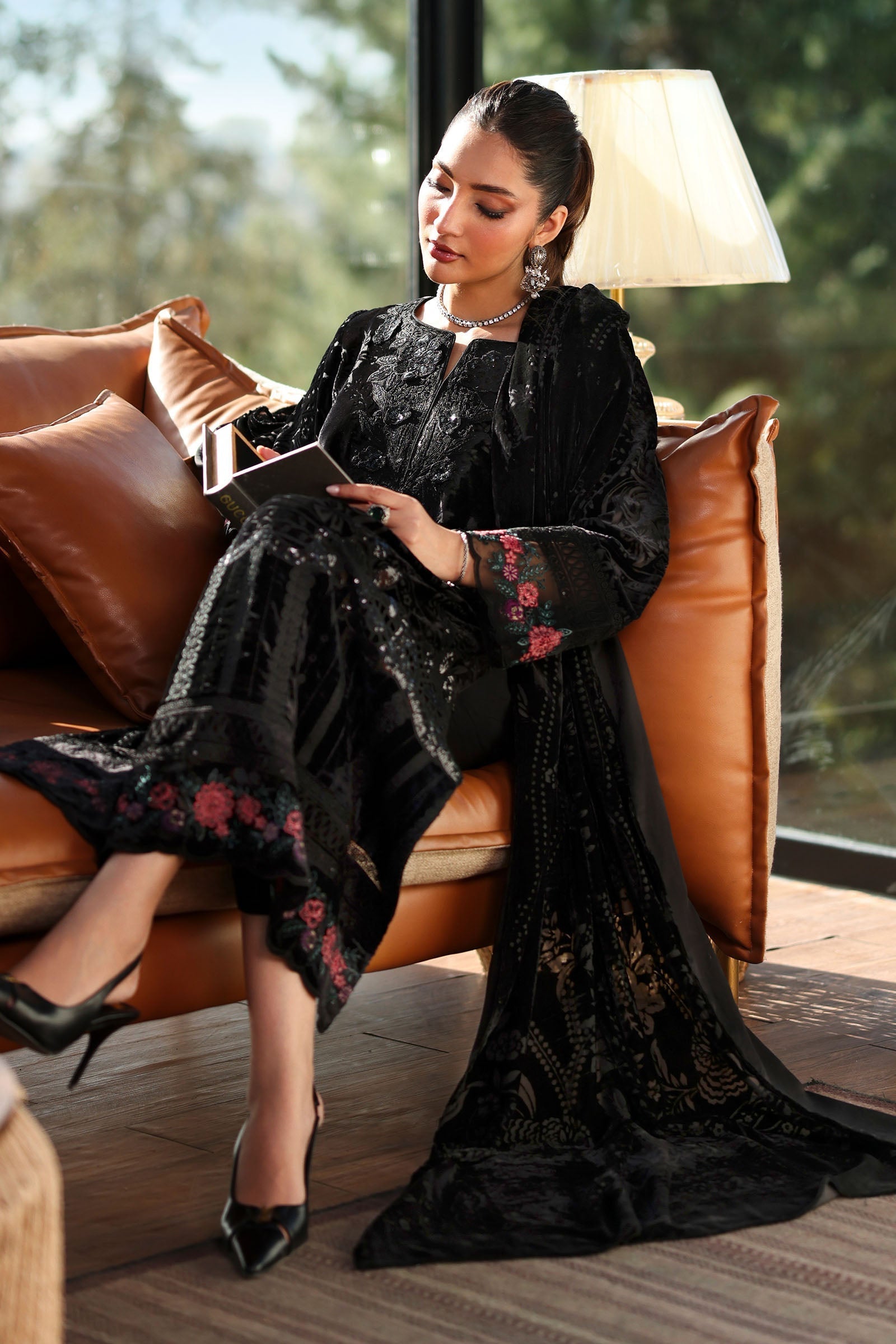 Maria B | Pre Fall 25 | DW-W25-23-Black - House Of Hania