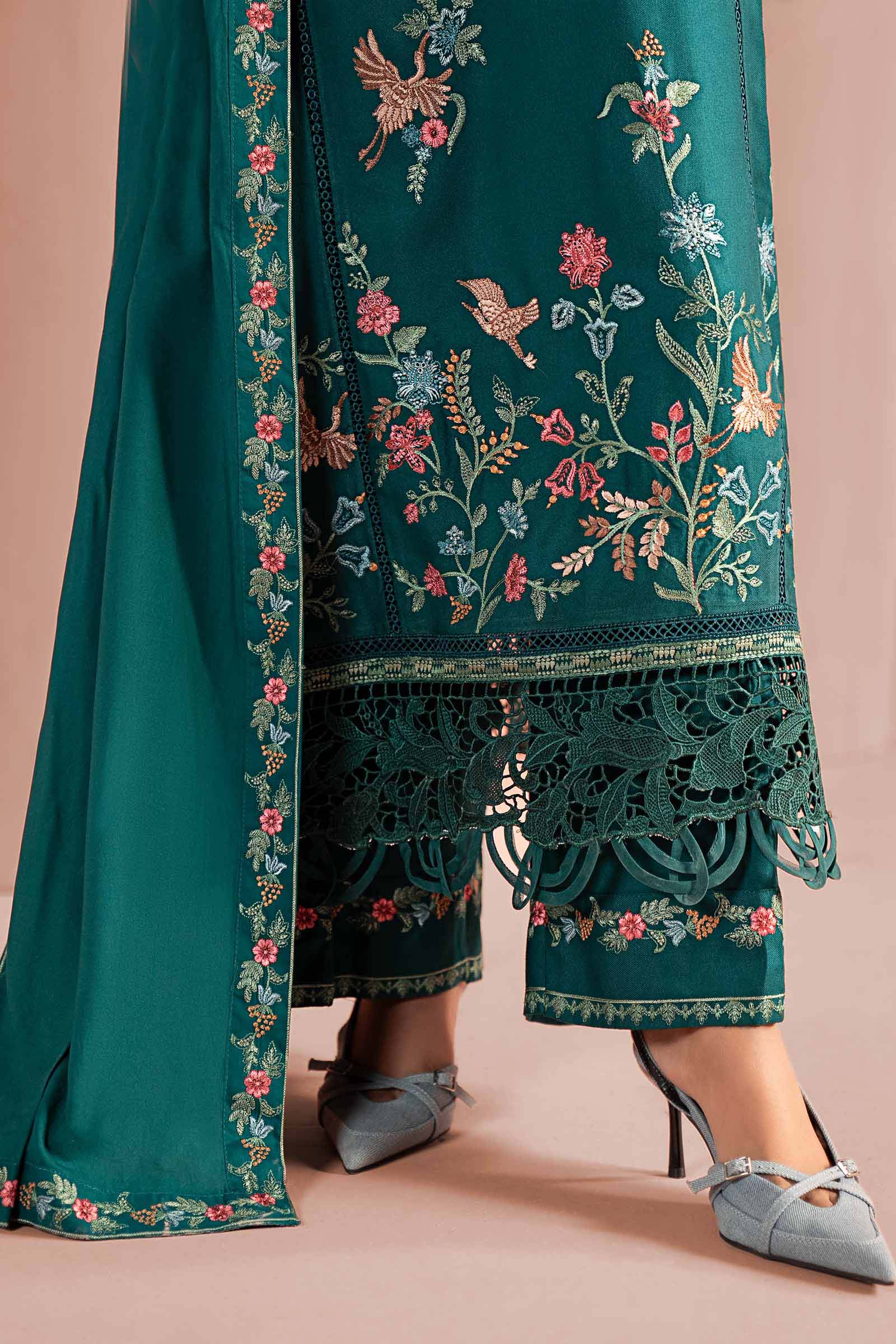 Maria B | Pre Fall 25 | DW-W25-26-Green - House Of Hania