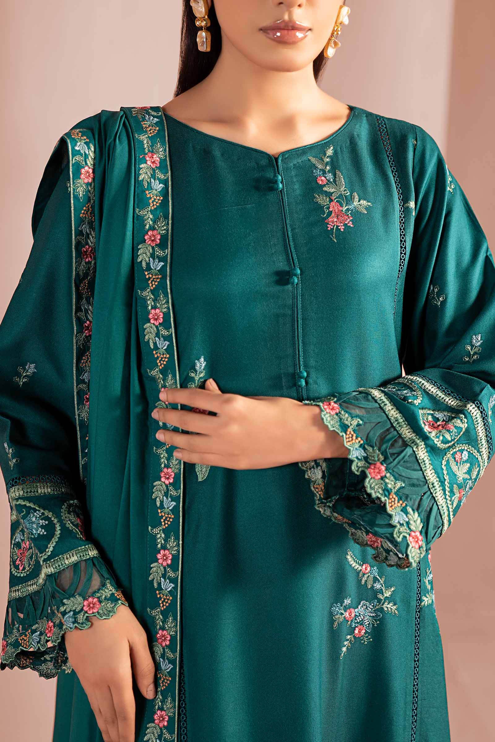 Maria B | Pre Fall 25 | DW-W25-26-Green - House Of Hania
