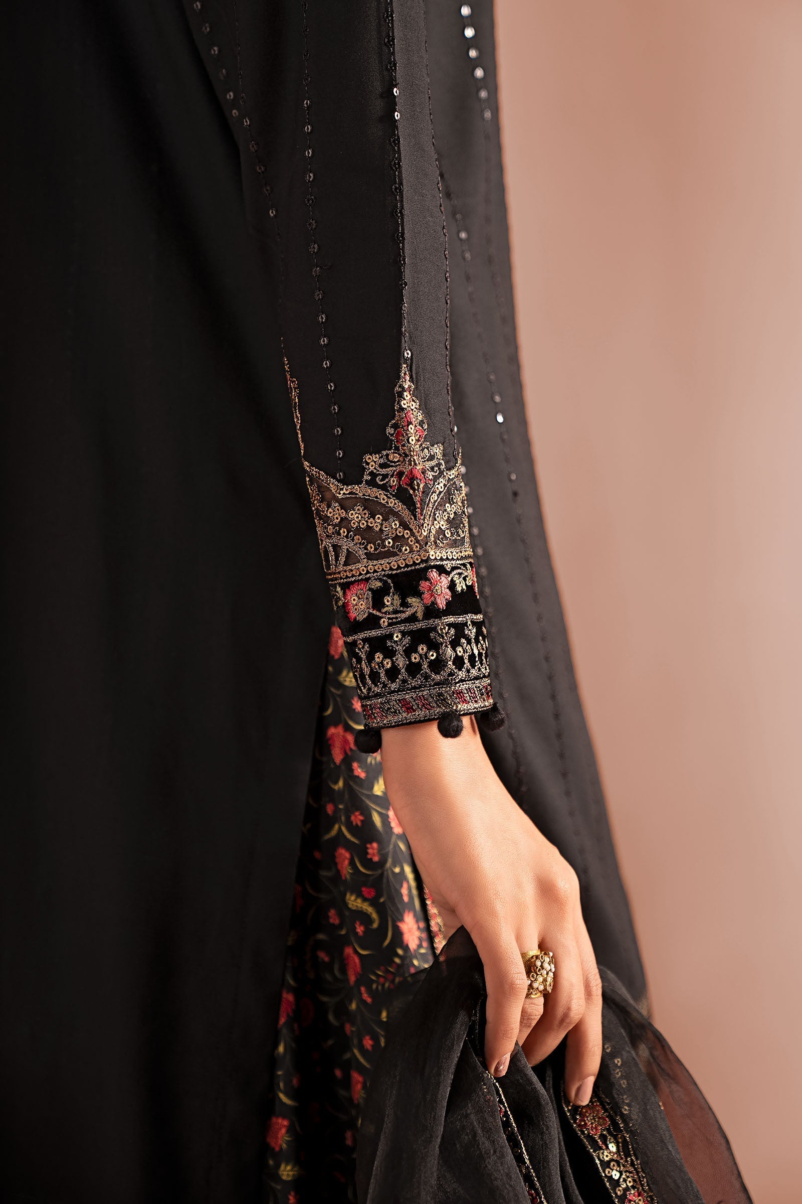 Maria B | Pre Fall 25 | DW-W25-40-Black - House Of Hania