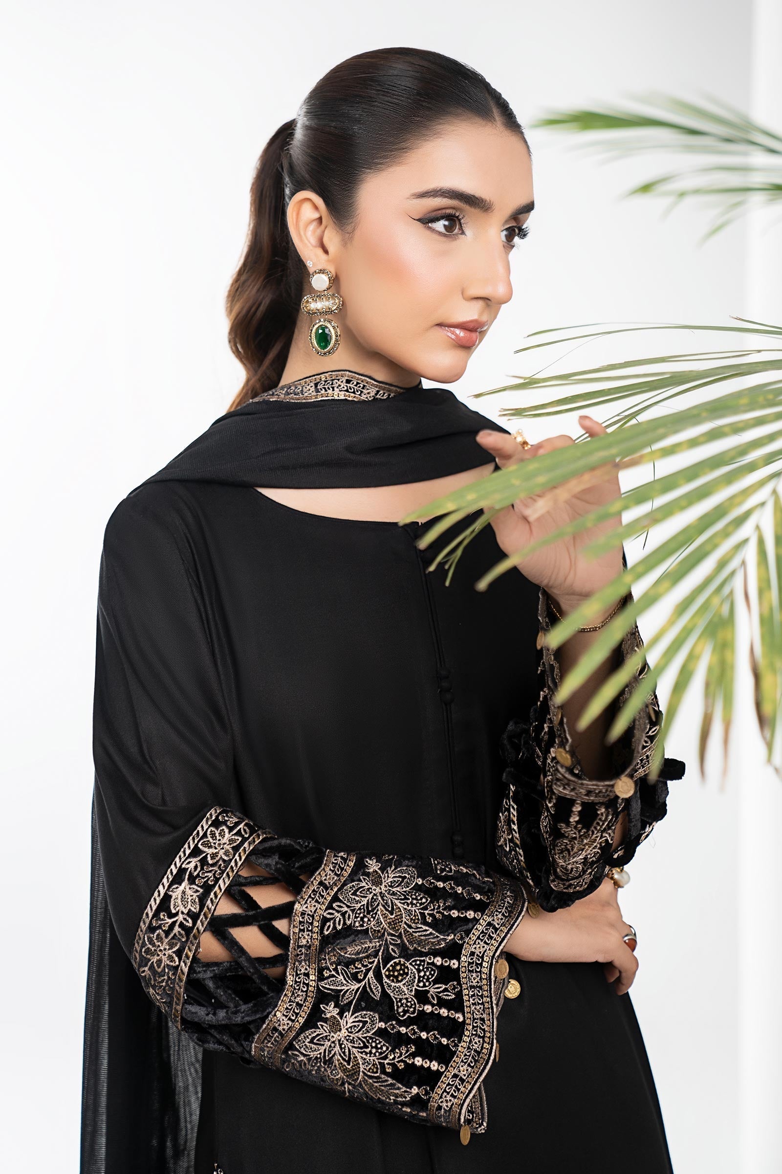 Maria B | Pre Fall 25 | DW-W25-48-Black - House Of Hania