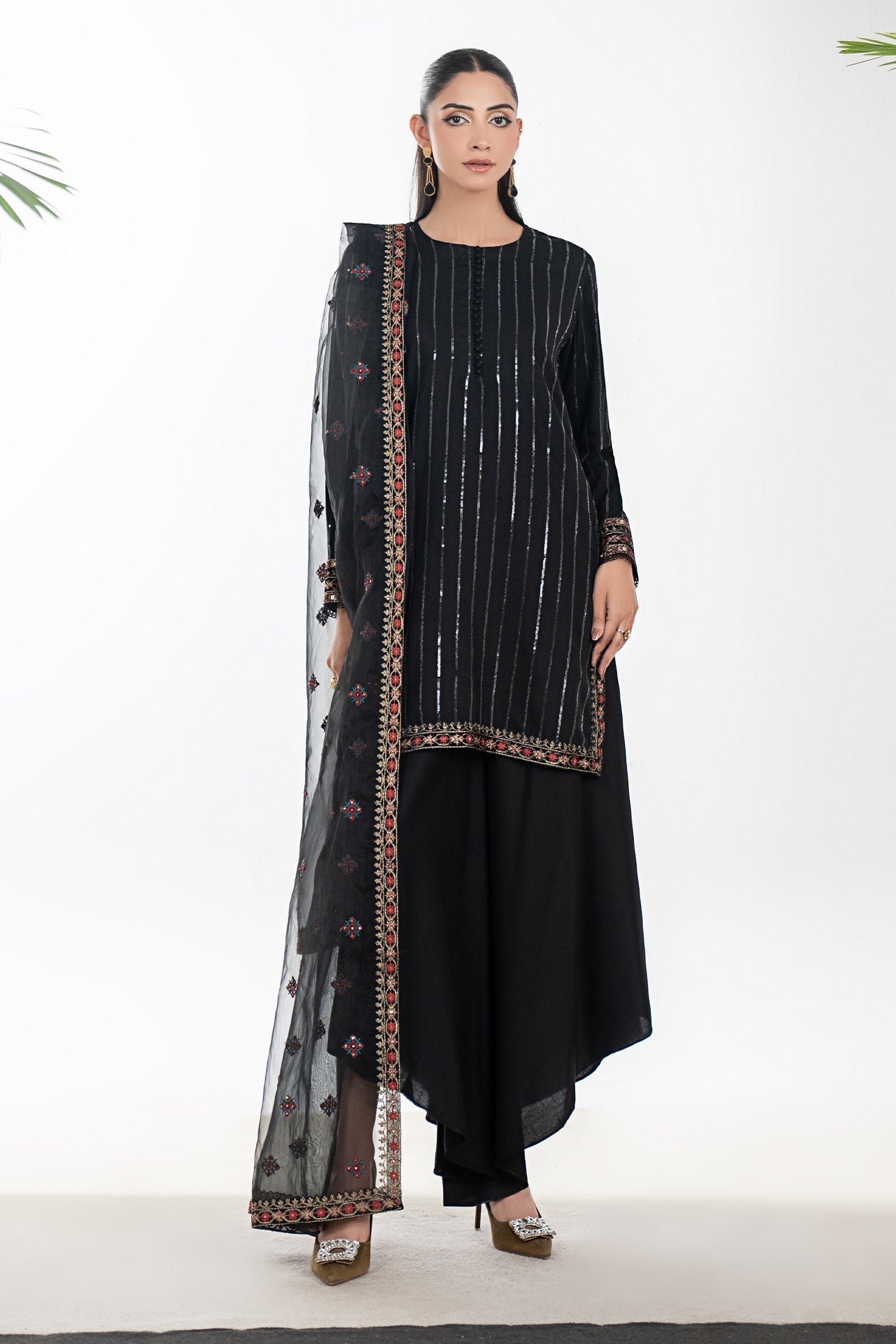 Maria B | Pre Fall 25 | DW-W25-63-Black - House Of Hania