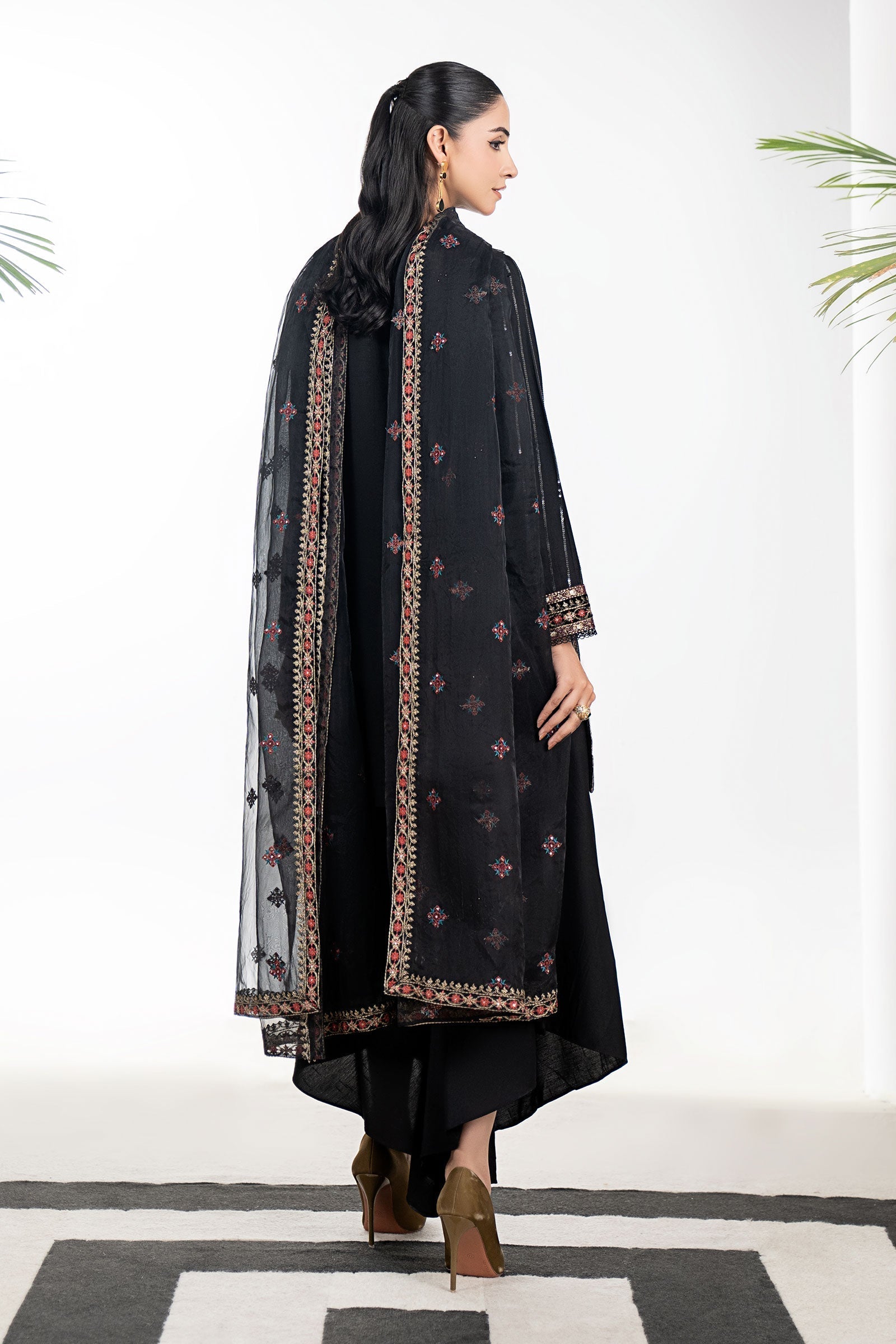 Maria B | Pre Fall 25 | DW-W25-63-Black - House Of Hania