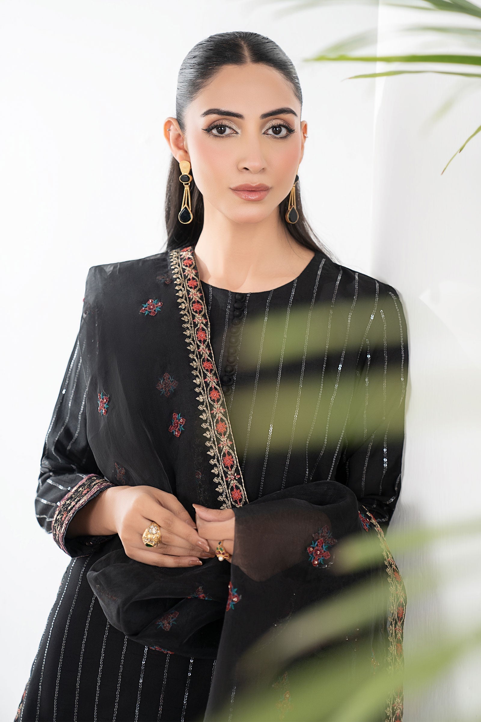 Maria B | Pre Fall 25 | DW-W25-63-Black - House Of Hania
