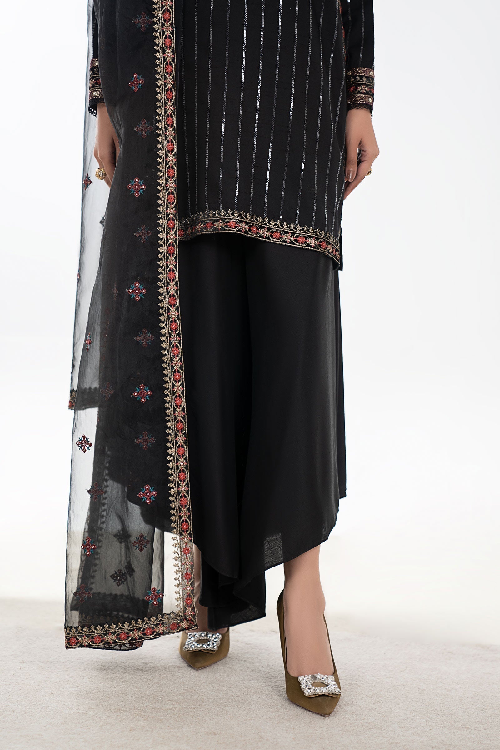 Maria B | Pre Fall 25 | DW-W25-63-Black - House Of Hania