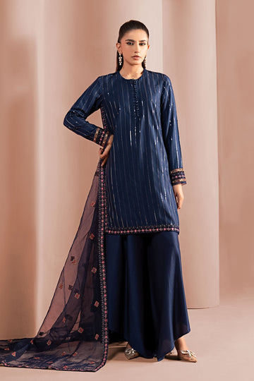 Maria B | Pre Fall 25 | DW-W25-63-Blue - House Of Hania