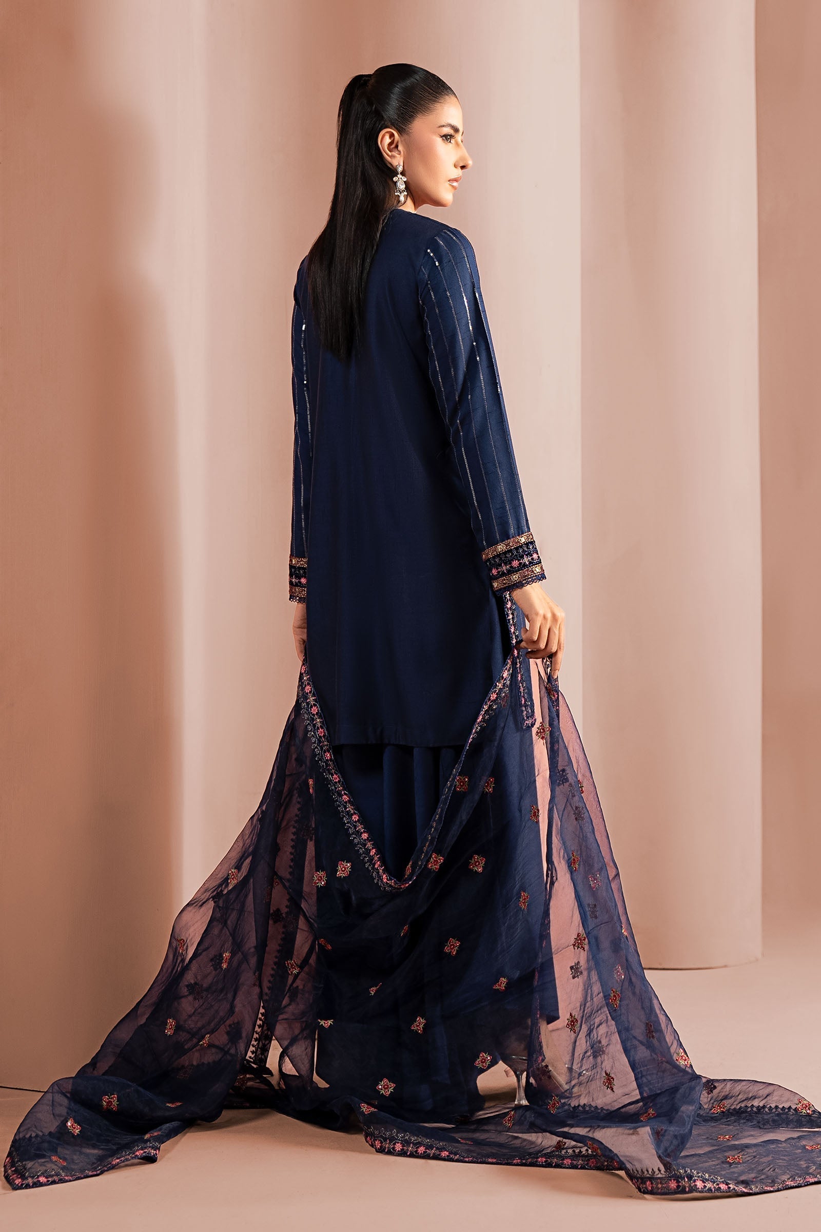 Maria B | Pre Fall 25 | DW-W25-63-Blue - House Of Hania