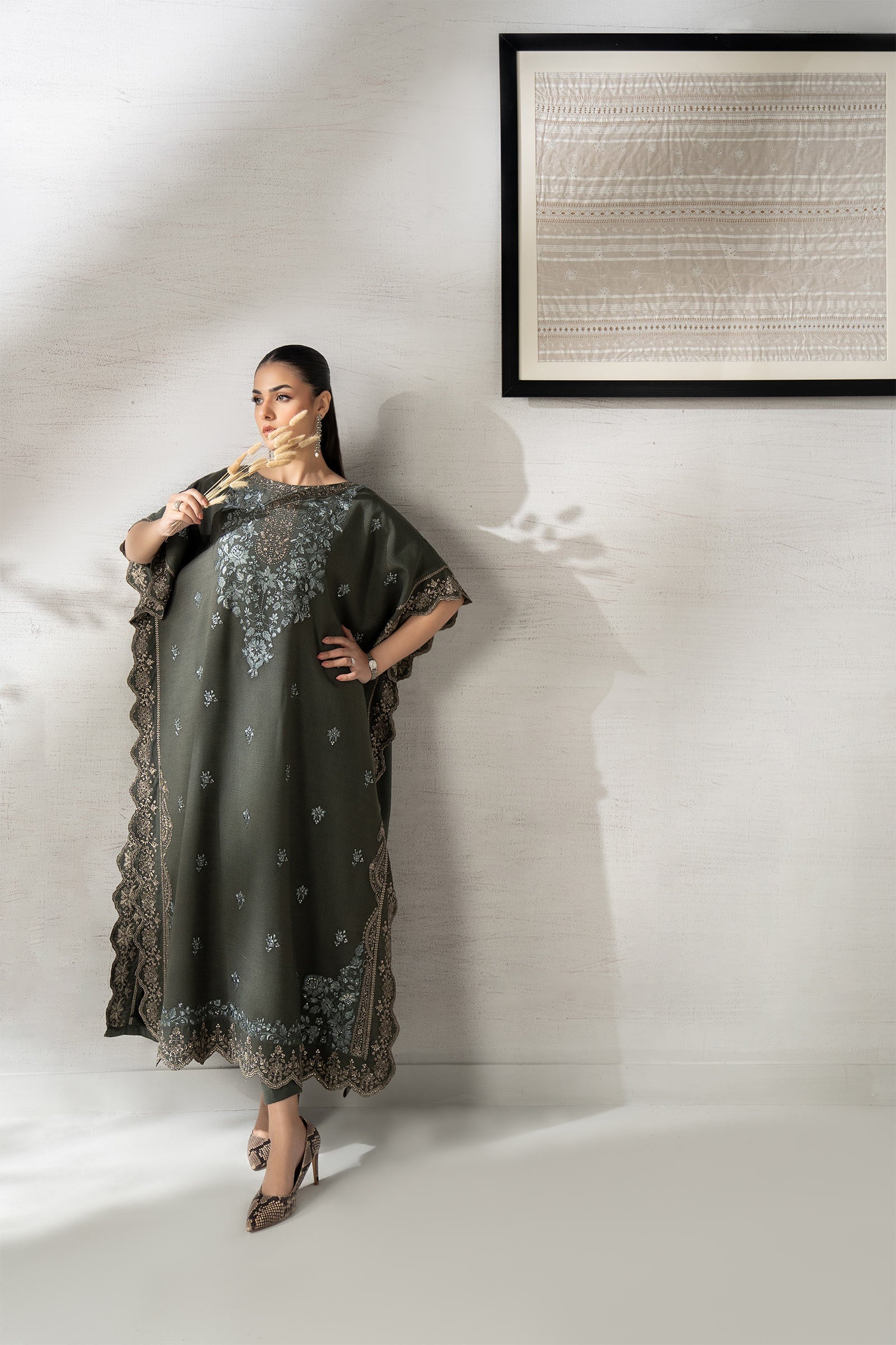 Maria B | Pre Fall 25 | DW-W25-64-Green - House Of Hania
