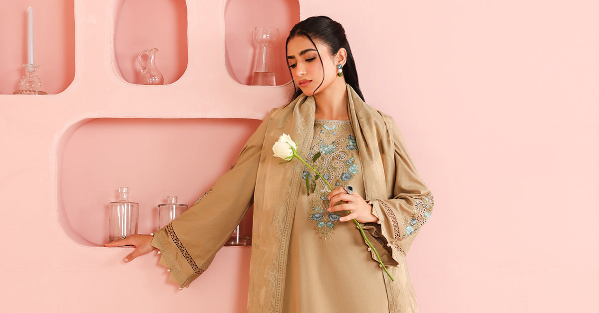 Maria B | Pre Fall 25 | Dobby Suit 15 - House Of Hania