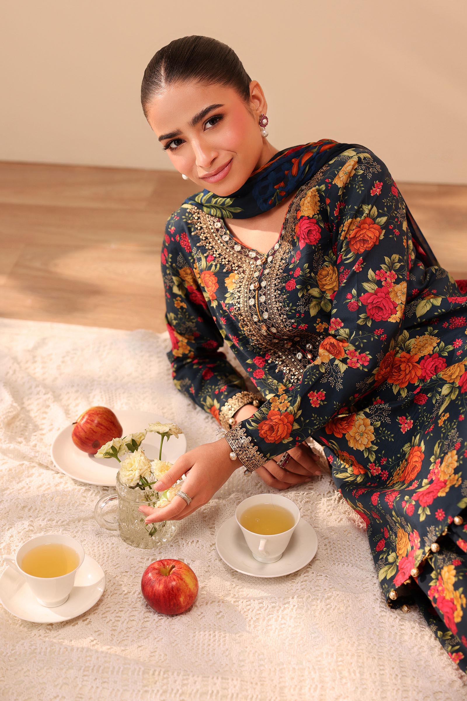 Maria B | Pre Fall 25 | Lawn Suit 11 - House Of Hania