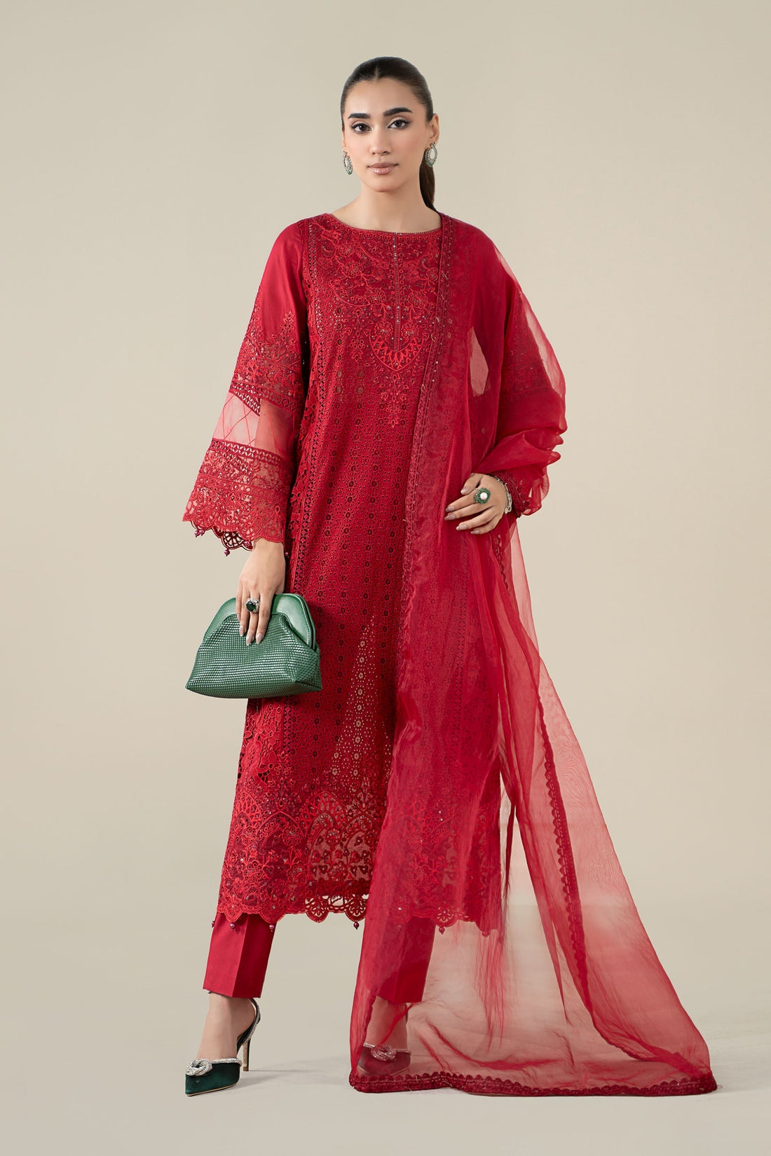 Maria B | Pre Fall 25 | Lawn Suit 16 - House Of Hania