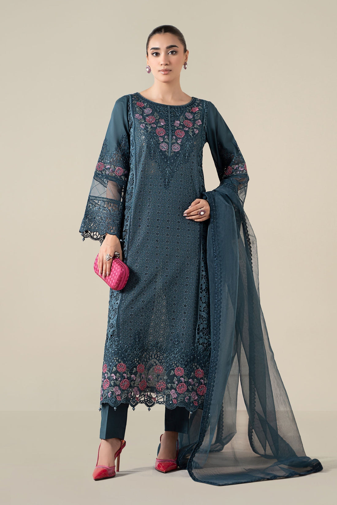 Maria B | Pre Fall 25 | Lawn Suit 16 - House Of Hania