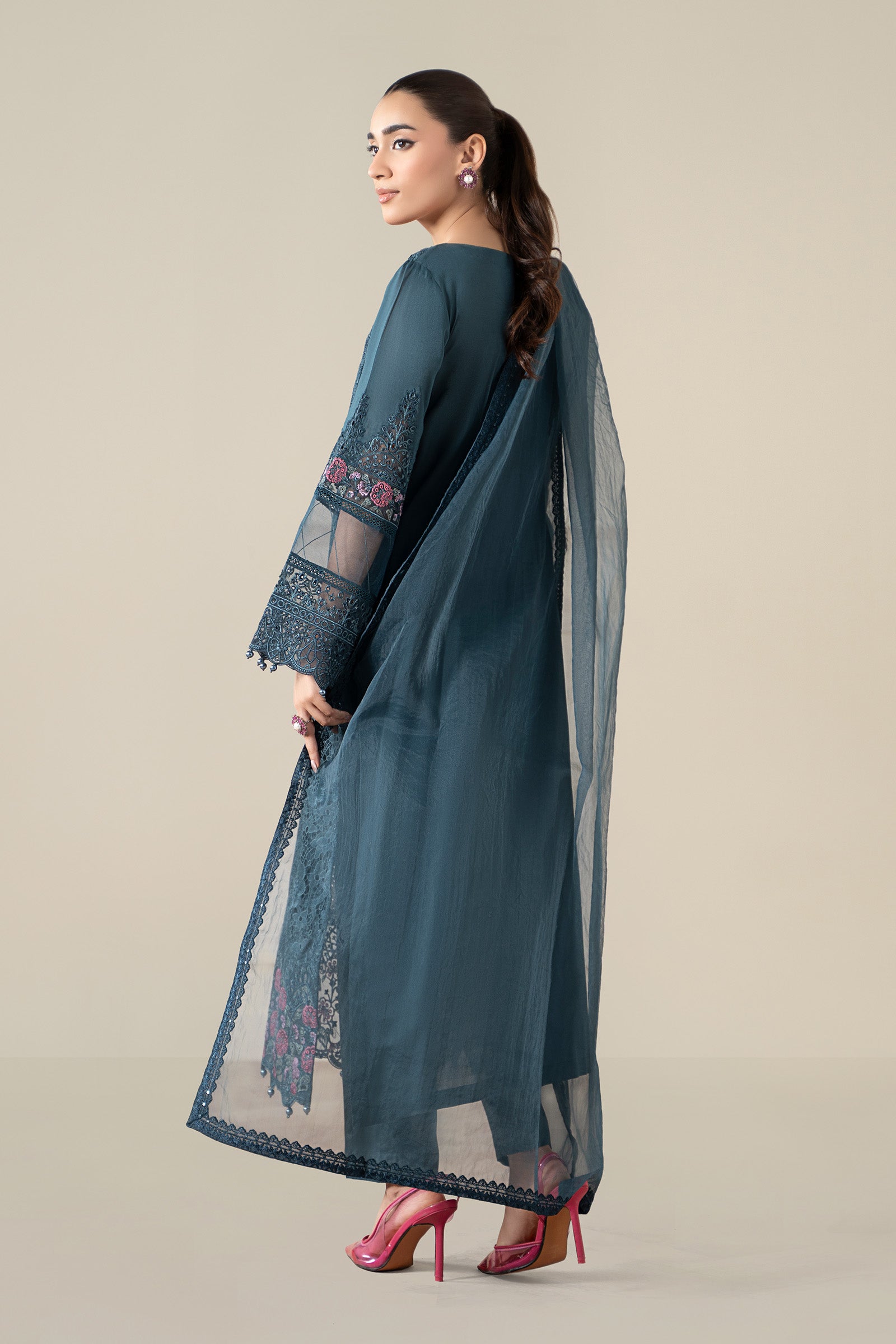 Maria B | Pre Fall 25 | Lawn Suit 16 - House Of Hania
