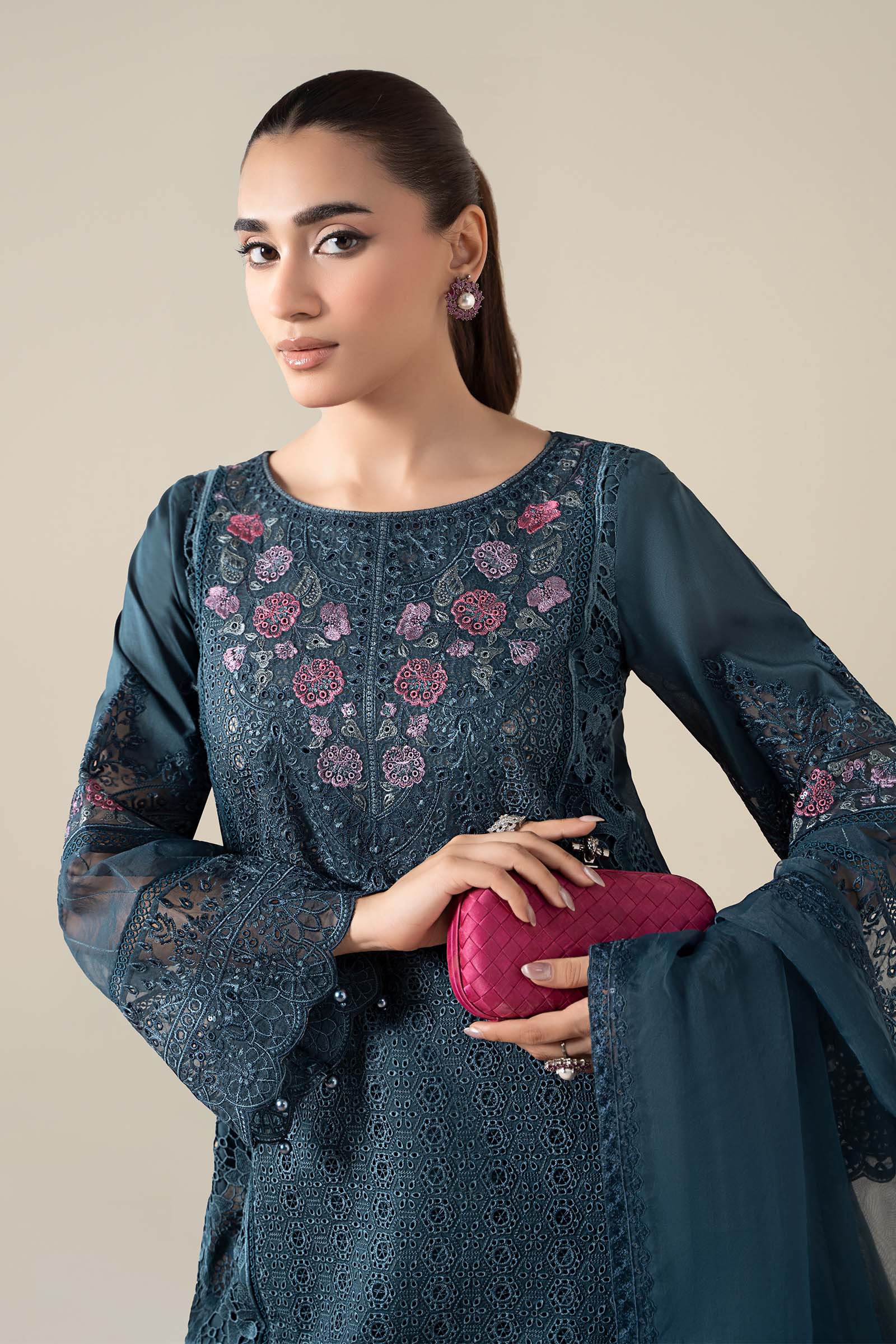 Maria B | Pre Fall 25 | Lawn Suit 16 - House Of Hania