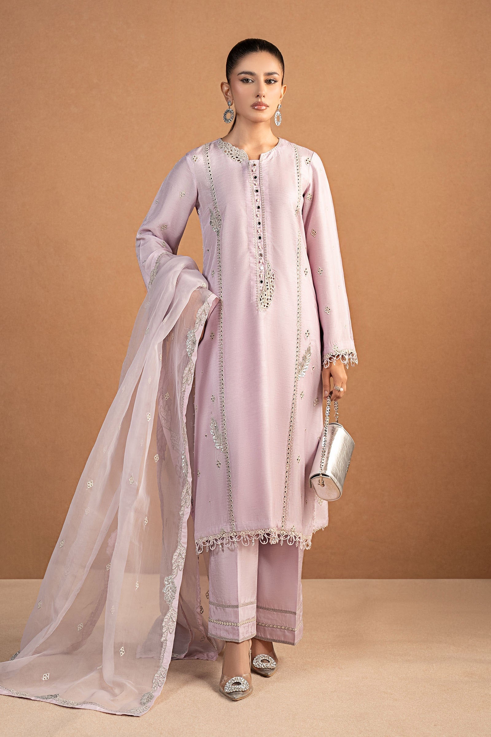 Maria B | Pre Fall 25 | MBS-W25-12-Lilac - House Of Hania