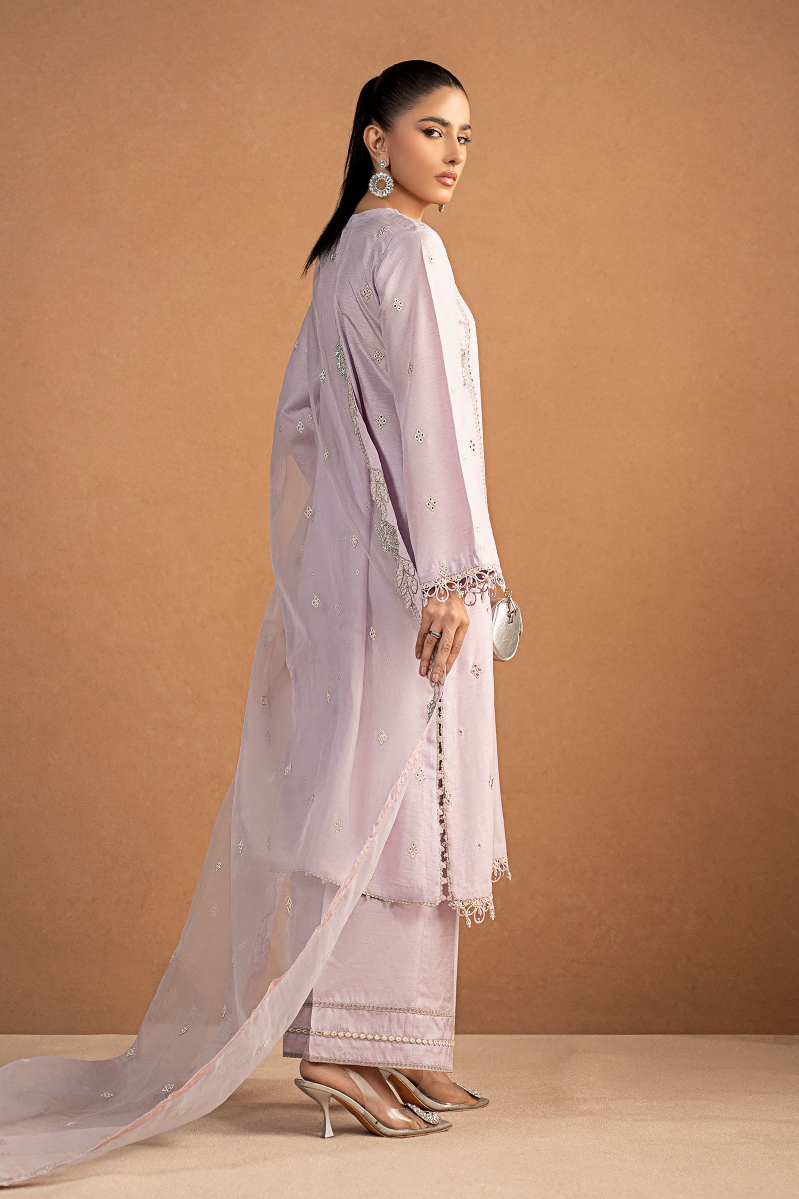 Maria B | Pre Fall 25 | MBS-W25-12-Lilac - House Of Hania