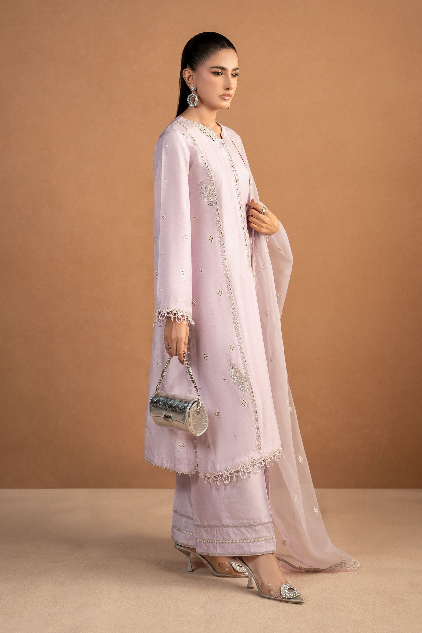 Maria B | Pre Fall 25 | MBS-W25-12-Lilac - House Of Hania