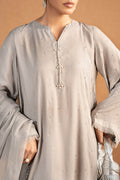 Maria B | Pre Fall 25 | MBS-W25-13-Light Grey - House Of Hania