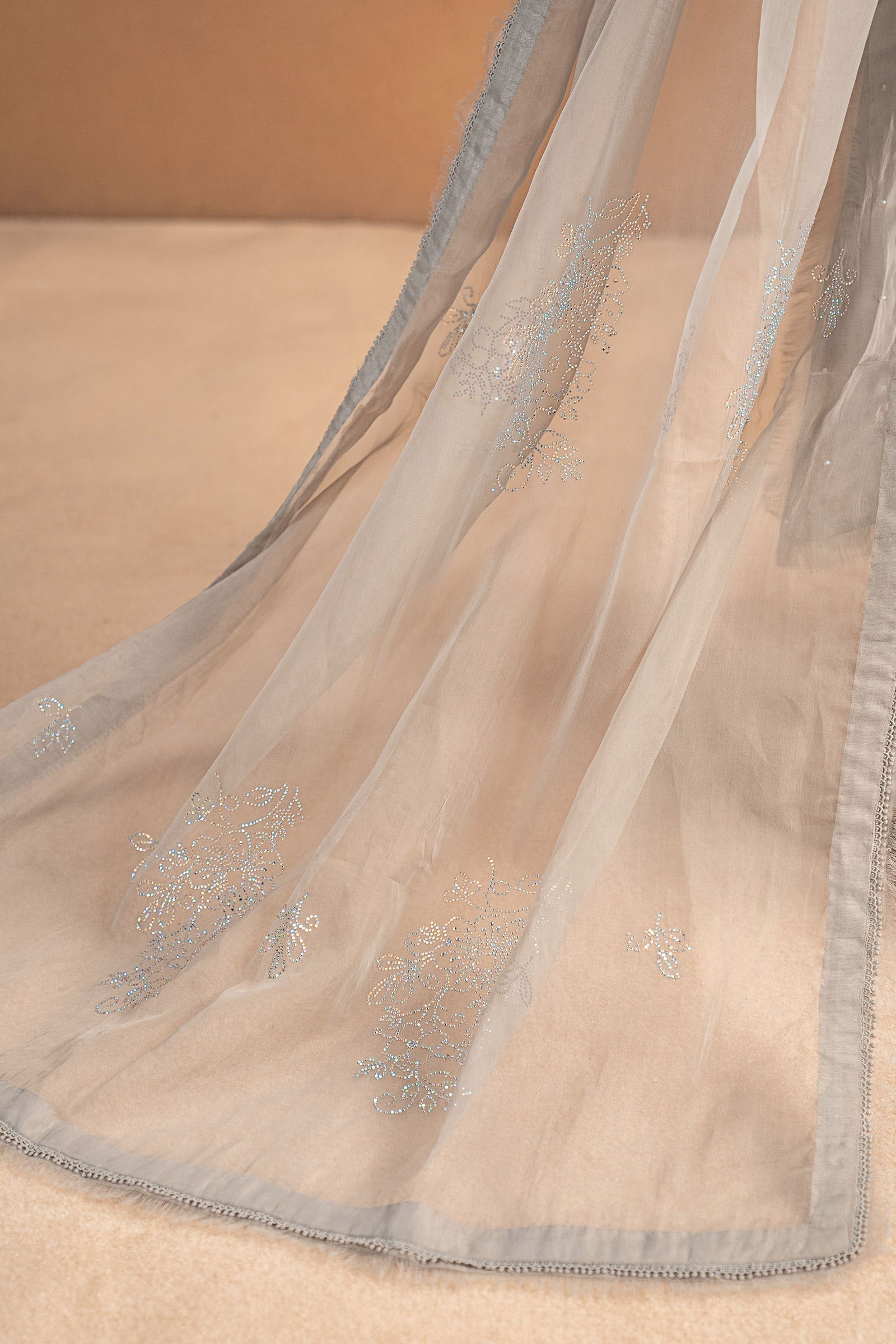 Maria B | Pre Fall 25 | MBS-W25-13-Light Grey - House Of Hania