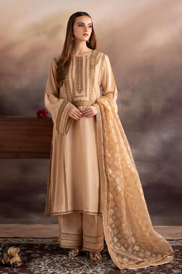 Maria B | Pre Fall 25 | MBS-W25-16-Skin - House Of Hania