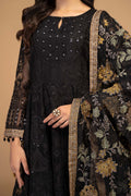Maria B | Pre Fall 25 | Organza Frock 13 - House Of Hania