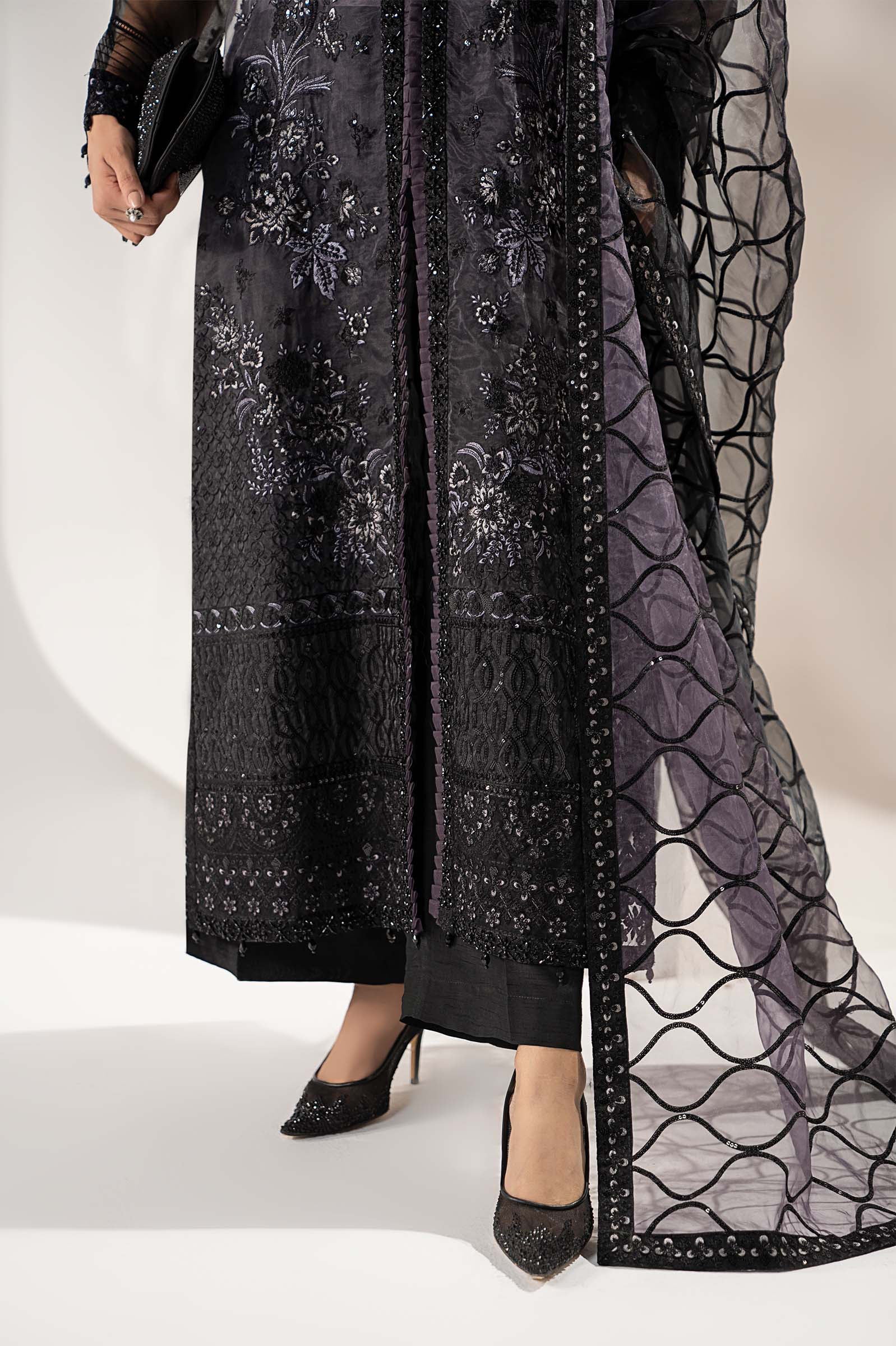 Maria B | Pre Fall 25 | Organza Suit-W25-34 - House Of Hania