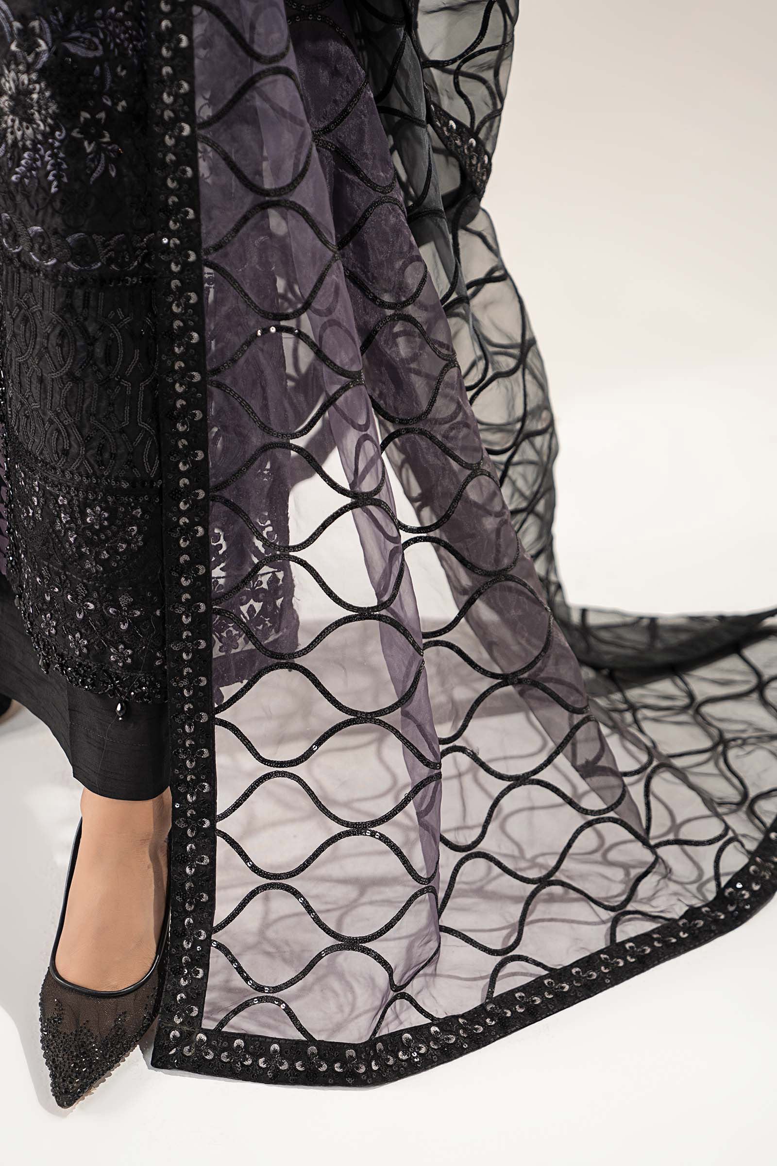Maria B | Pre Fall 25 | Organza Suit-W25-34 - House Of Hania