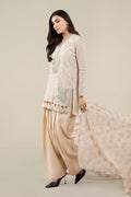 Maria B | Pre Fall 25 | Paper Cotton Suit 17 - House Of Hania