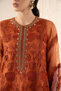Maria B | Pre Fall 25 | SF-EA25-05-Mustard - House Of Hania