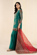 Maria B | Pre Fall 25 | SF-EF24-15R1-Green - House Of Hania