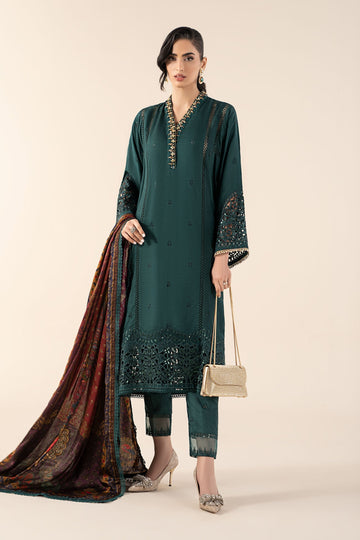 Maria B | Pre Fall 25 | SF-W25-03-Teal - House Of Hania